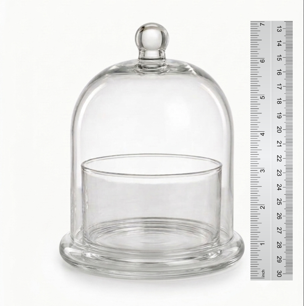 The Cloche Terrarium Container-
 Medium